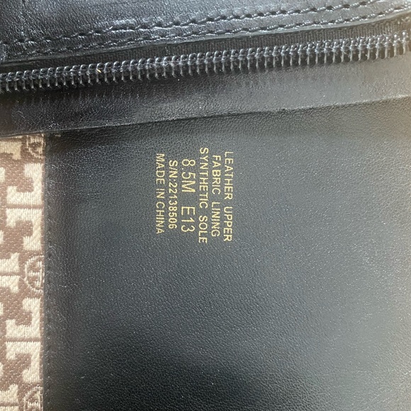 COPY - Tory Burch Kiernan logo Leather riding boot black - Picture 11 of 11